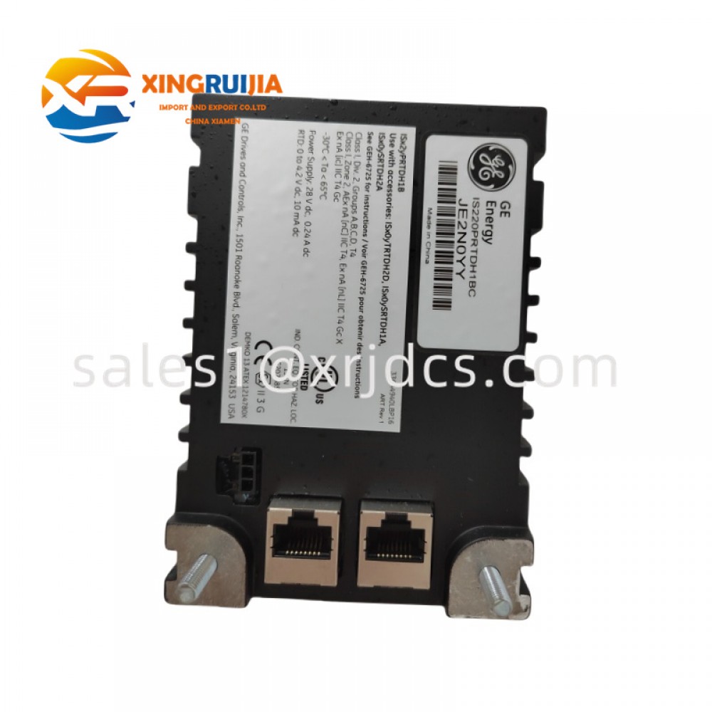 GE IS220PRTDH1BC336A5026ADP13 – High-Precision RTD Input Pack 